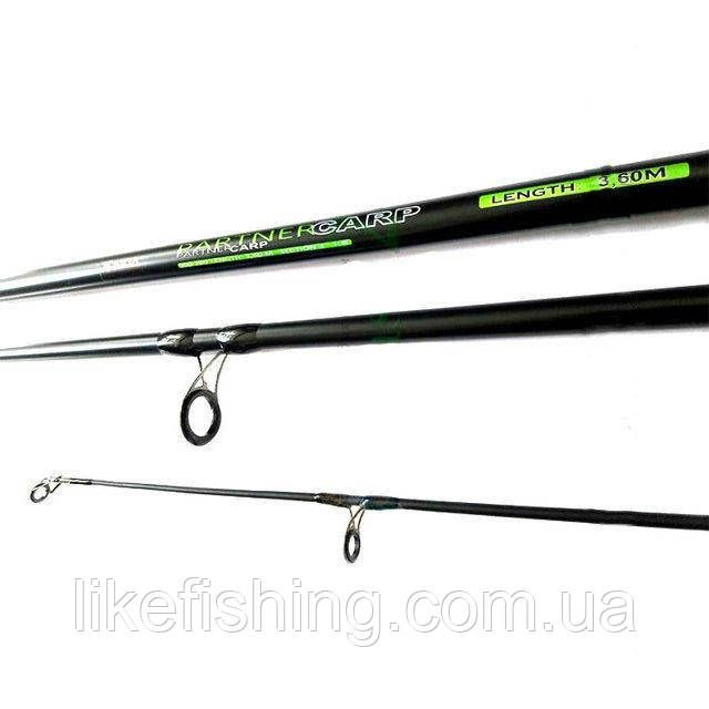 Карпове вудлище 3.6 м до 120 гр. Partner Carp Weida (Kaida)