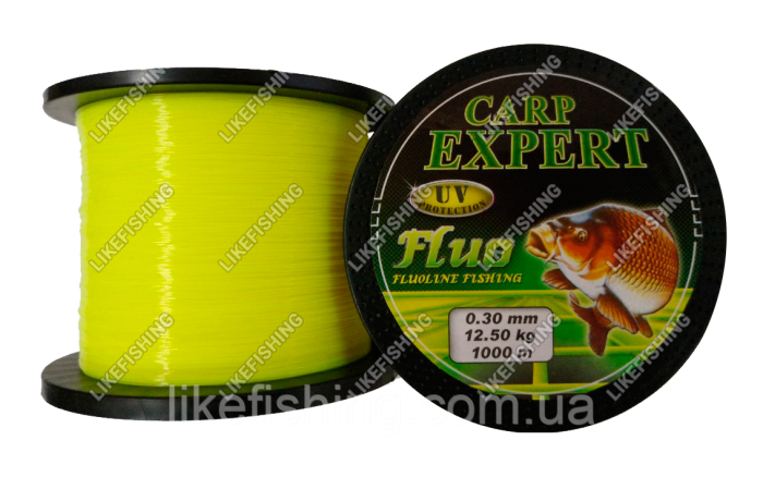 Леска 0.28 mm 1000 м 11.3 кг Carp Expert Fluo