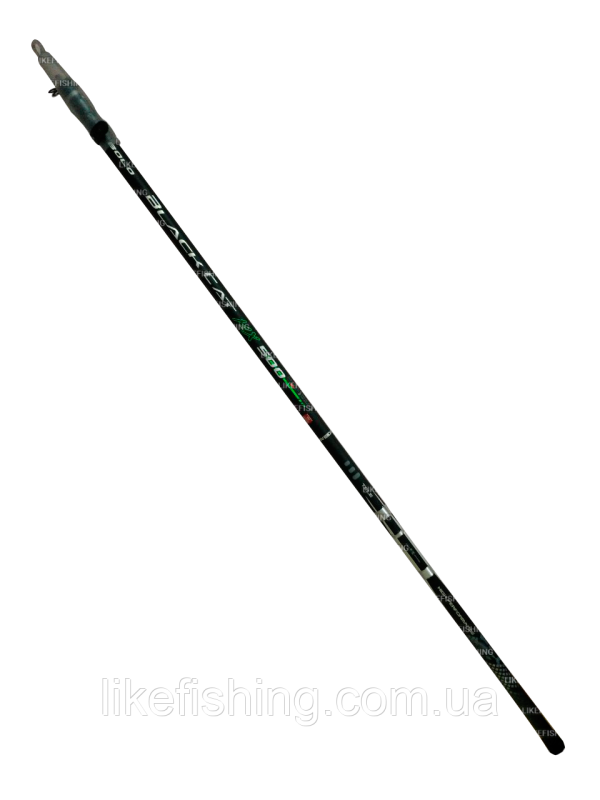 Вудка 5 м Black Cat Weida (Kaida) з кільцями