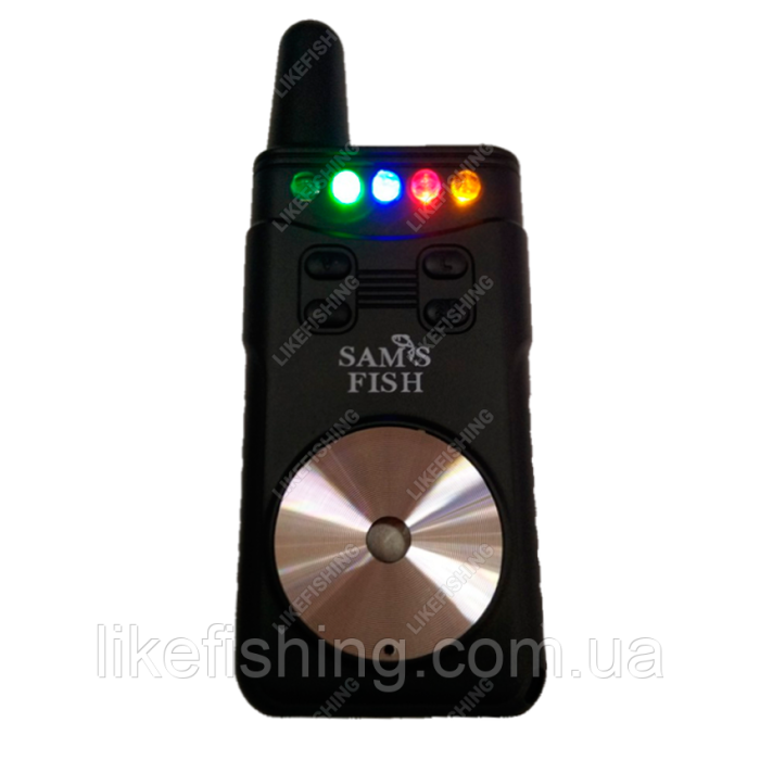 Набор карповых сигнализаторов поклевки 4+1 пейджер Sams Fish SF23799