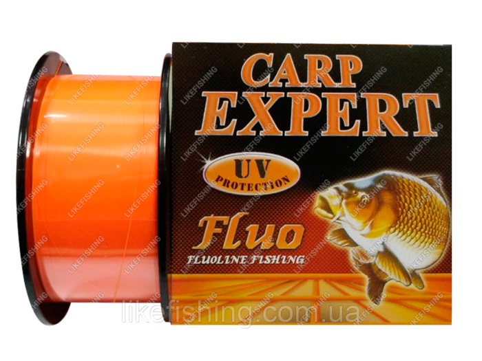 Леска 0.30 мм 12.5 кг 300 м Fluo Orange Carp Expert