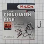 Гачки Kaida № 0.5 Chinu With Ring