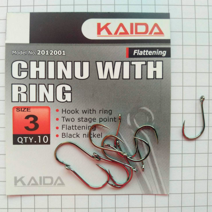 Гачки Kaida №3 Chinu With Ring