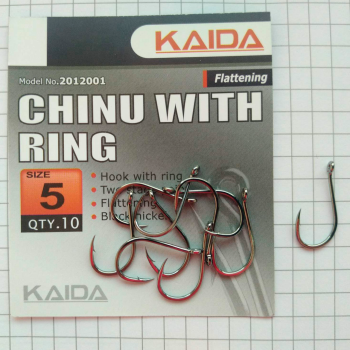 Гачки Kaida № 5 Chinu With Ring