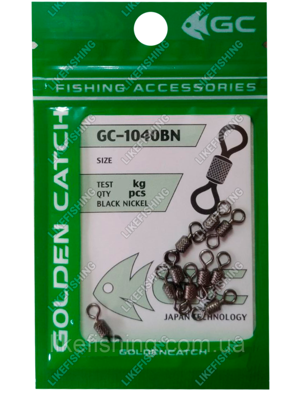 Вертлюг Golden Catch 1040BN №1/0