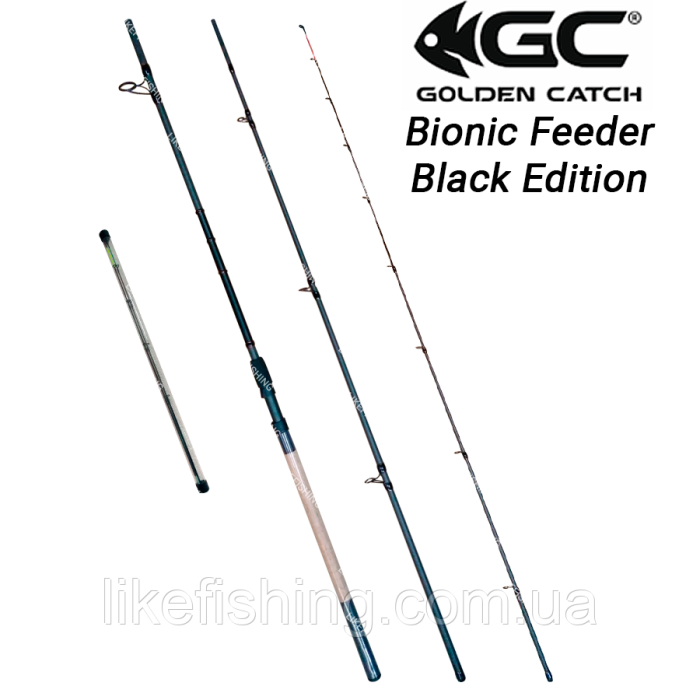 Фидерное удилище 3.6 м до 150 гр GC Bionic Feeder Black Edition