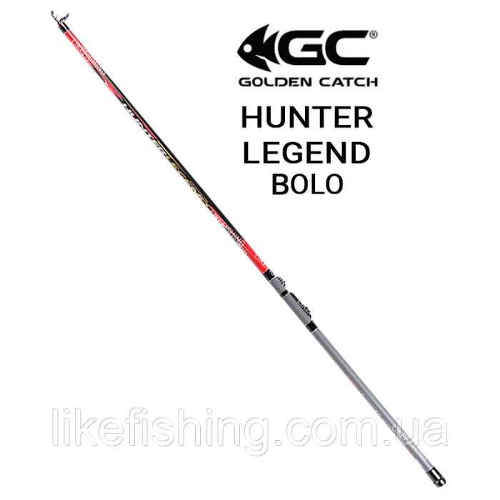 Вудка 6 метрів GC Hunter Legend з кільцями