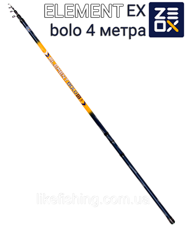 Удочка 4 м Zeox Element EX Bolo