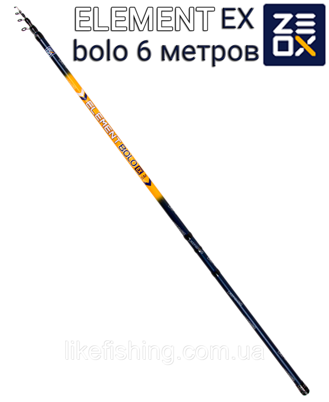 Вудка 6 м Zeox Element EX Bolo