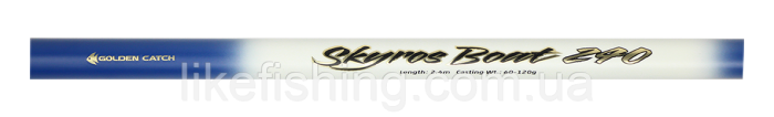 Вудлище GC Skyros Boat 2.1 м 60-120 гр