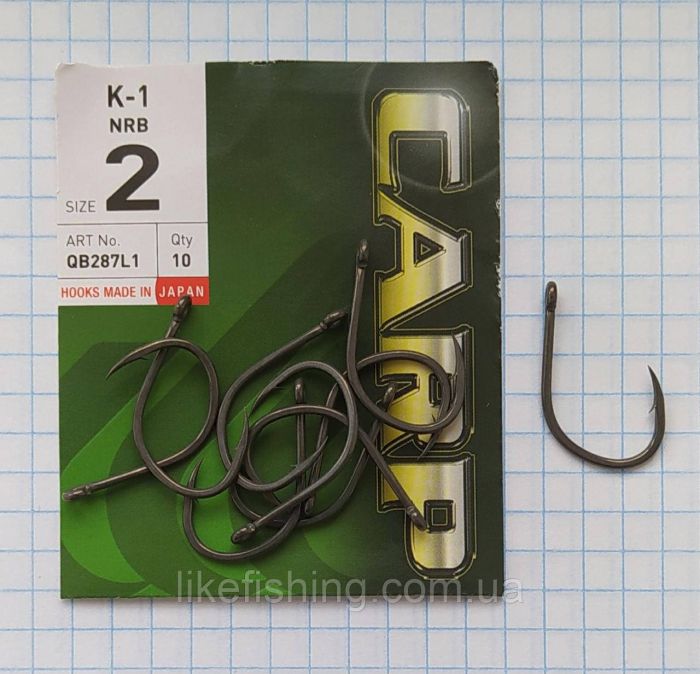 Крючки Hayabusa Carp K-1 NRB №2