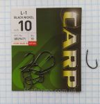 Крючки Hayabusa Carp L-1 Black Nickel №10