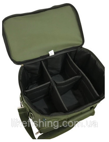 Сумка для карповых катушек и аксессуаров VA R32 зеленая