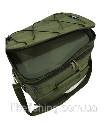 Сумка для карповых катушек и аксессуаров VA R32 зеленая