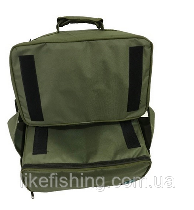 Сумка для карповых катушек и аксессуаров VA R32 зеленая