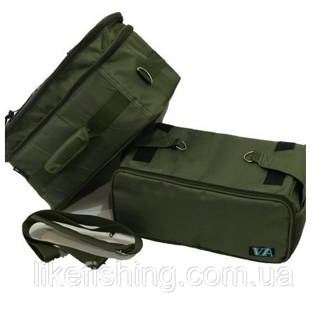 Сумка для карповых катушек и аксессуаров VA R32 зеленая