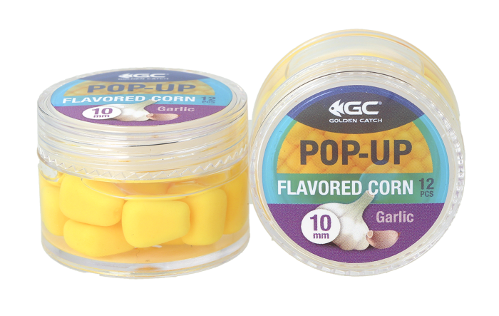 Кукуруза в дипе GC Pop-Up Flavored 8 мм Garlic