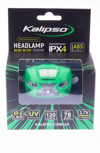 Ліхтар налобний акумуляторна батарея Kalipso Headlamp Sensor
