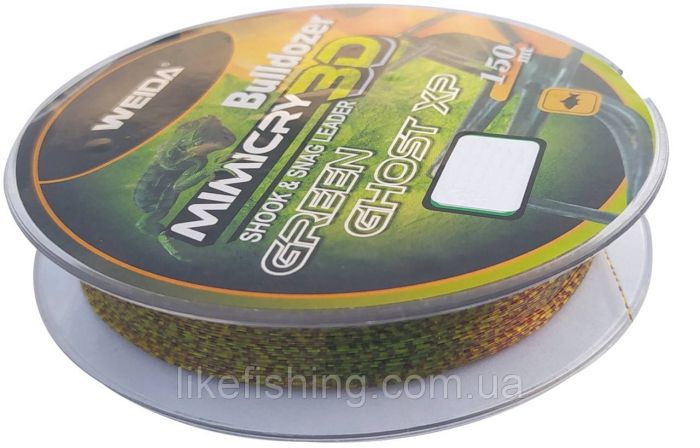 Леска 0.50 mm 150 м Mimicry 3D Bulldozer Green Weida