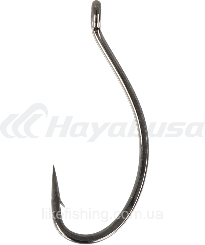 Гачки Hayabusa Carp W-1 Black Nickel №4
