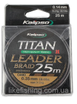 Шнур 0.14 мм 25 м Kalipso Titan Leader Braid Camo