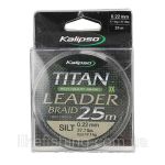 Шнур 0.40 мм 25 м Kalipso Titan Leader Braid Silt