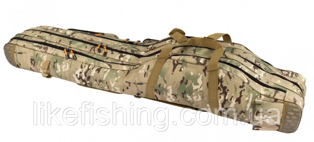 Чехол 135 см 3 отсека полужесткий Weida (Kaida) камуфляж