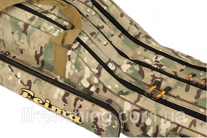 Чехол 100 см 3 отсека полужесткий Feima камуфляж