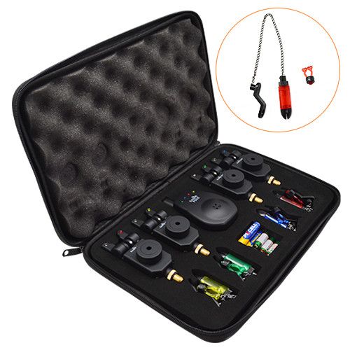 Набор сигнализаторов и свингеров 4+4+1 Sams Fish в кейсе