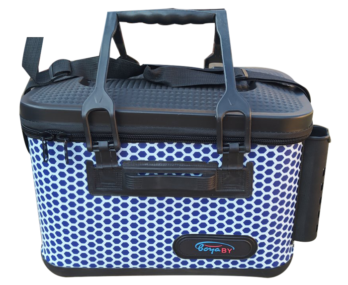 Сумка EVA 42 см Boya By с держателями для удилищ и полкой