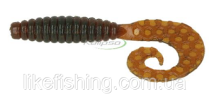 Силікон Kalipso Crooked Grub 2.5"(10)115 MO