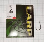 Крючки Hayabusa Carp K-1 NRB № 6
