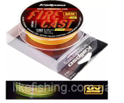 Леска Kalipso Fire Cast FYO 150 m 0.28 mm double color