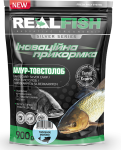 Прикормка RealFish амур, толстолоб топленое молоко 900г