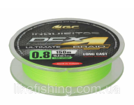 Шнур 1.2 PE 150 м 9 кг GC Inquisitor X4 LG
