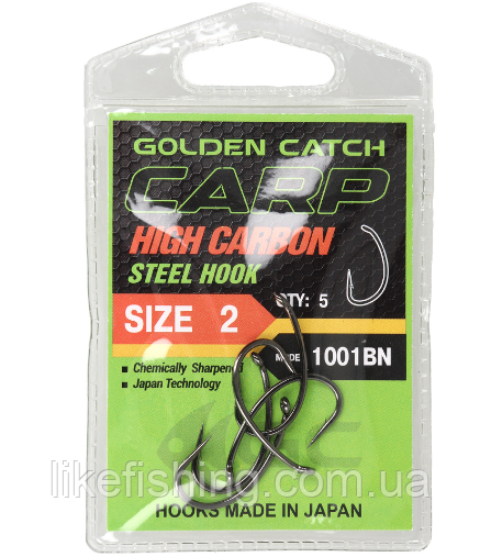 Крючок GC Carp 1001BN №2 5шт