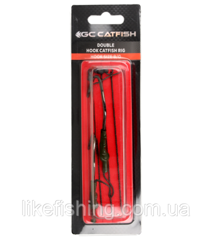 Снасть сомовая GC Double Hook Catfish Rig 8/0