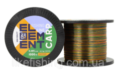 Лісочка 0.405 мм 1000 м ZEOX Element Carp Line Multicolor