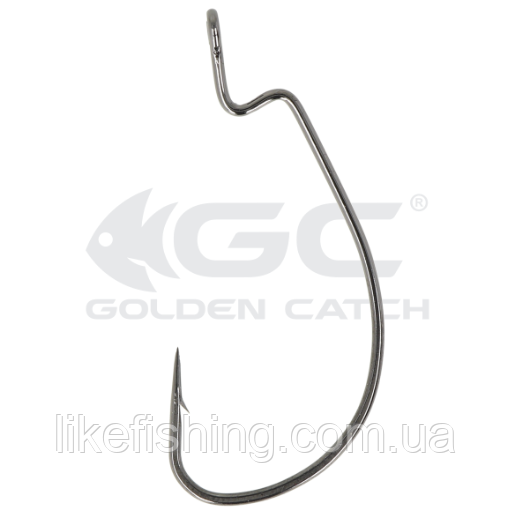 Крючок GC Offset Worm 4094BN №1 (5шт)