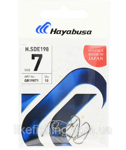 Крючок Hayabusa H.SDE198BN №15 (10шт)
