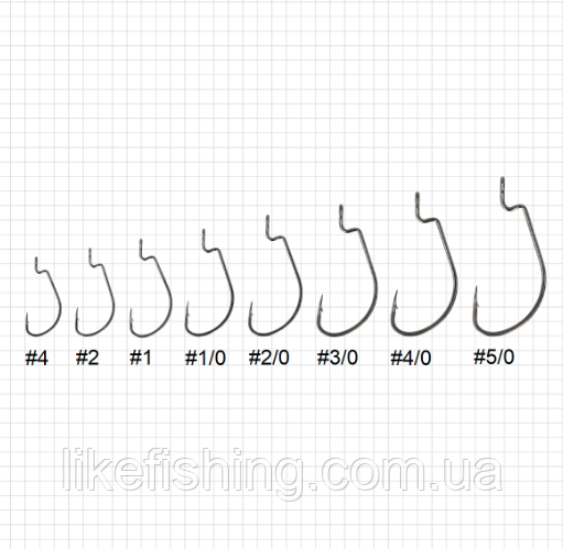 Крючок GC Offset Okkapari 4091BN №2 (6шт)