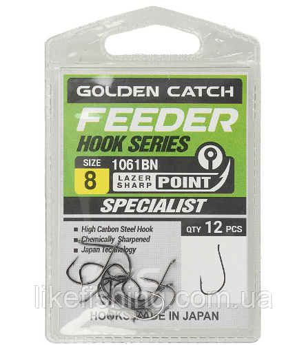Крючок GC Feeder 1061BN №15 (12шт)