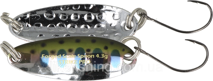 Блешня Strike Pro Forged Scale Spoon 5.8г 485-1-CH