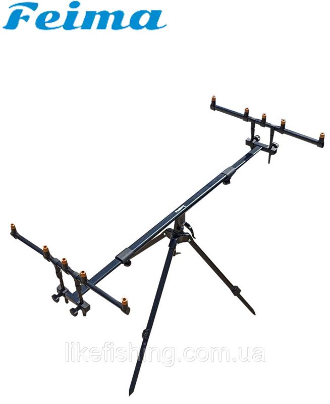 Карповий рід під підставка на 4 вудилища Feima CP-903