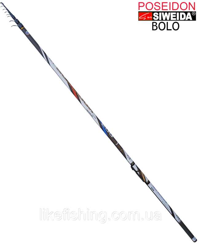 Удочка 6 м Poseidon Siweida Bolo кольца титан