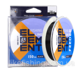 Лісочка 150 м 0.256 мм ZEOX Element Feeder Line Black