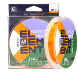 Леска 150 м 0.330 мм ZEOX Element Long Distance Line Orange