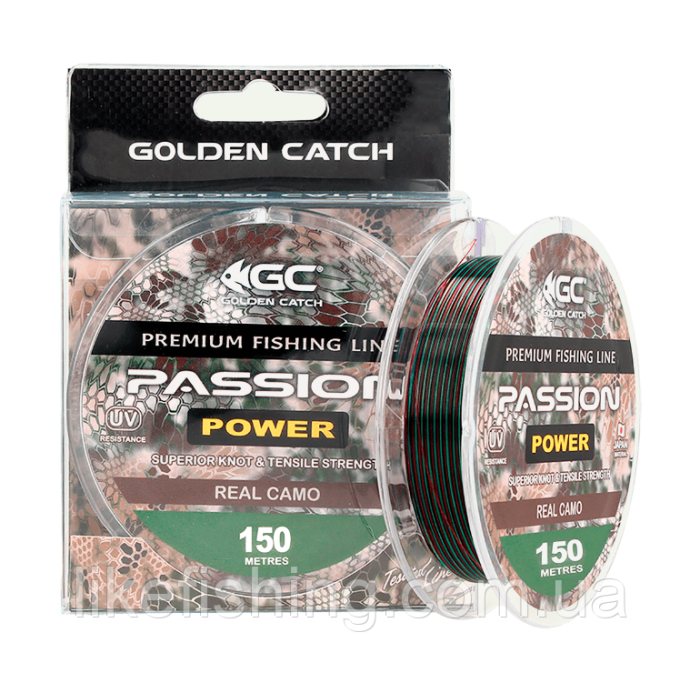 Леска 150м 0.203мм GC Passion Power Real Camo