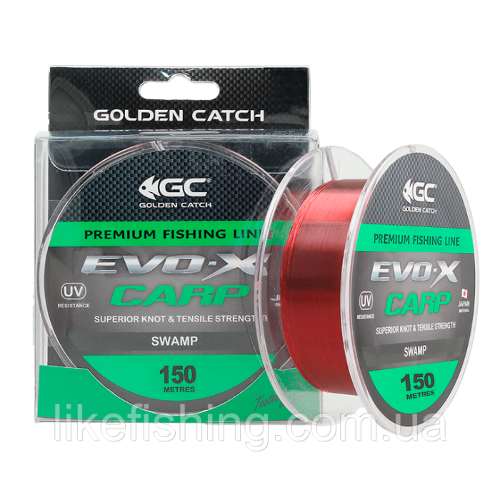 Леска 150м 0.286мм GC EVO-X Carp Swamp