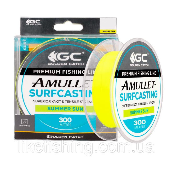 Леска 300м 0.331мм GC Amullet Summer Sun